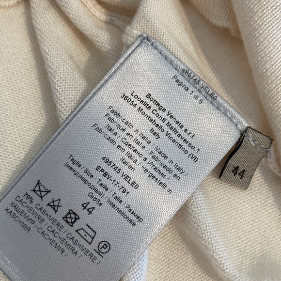 Bottega Veneta butterfly cashmere silk cardigan 44/L - Picture 11 of 15